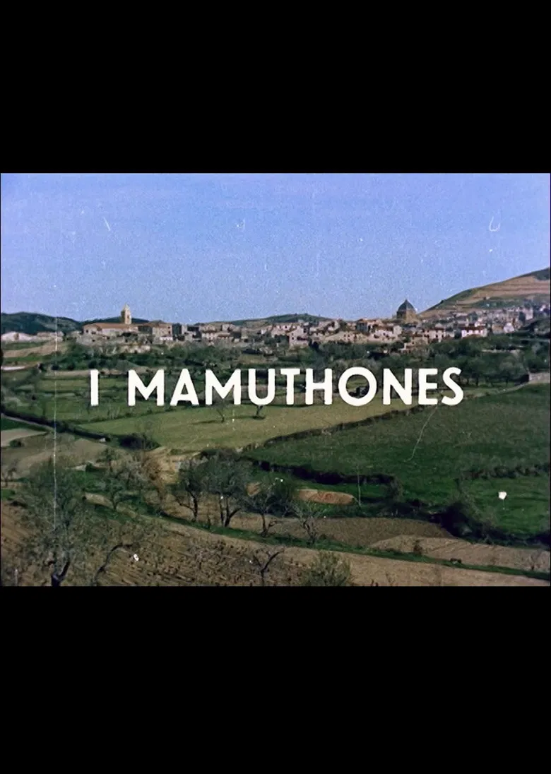 I Mamuthones poster background