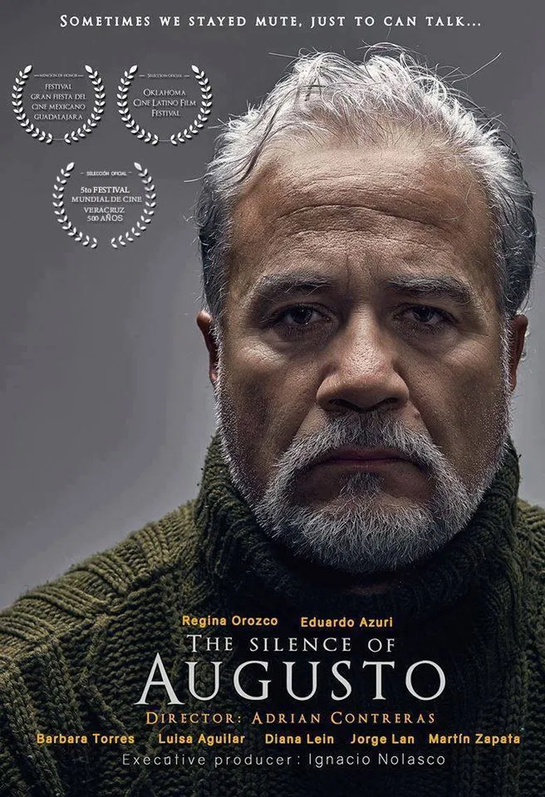 The Silence of Augusto poster background