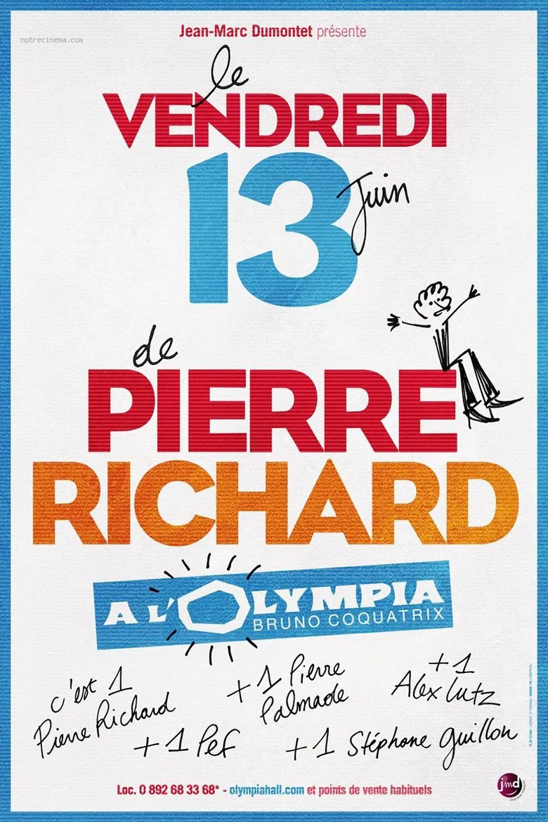 Le Vendredi 13 de Pierre Richard poster background