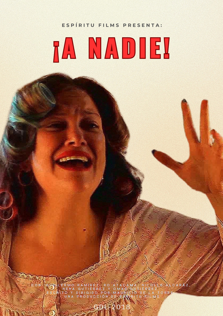 ¡A nadie! poster background