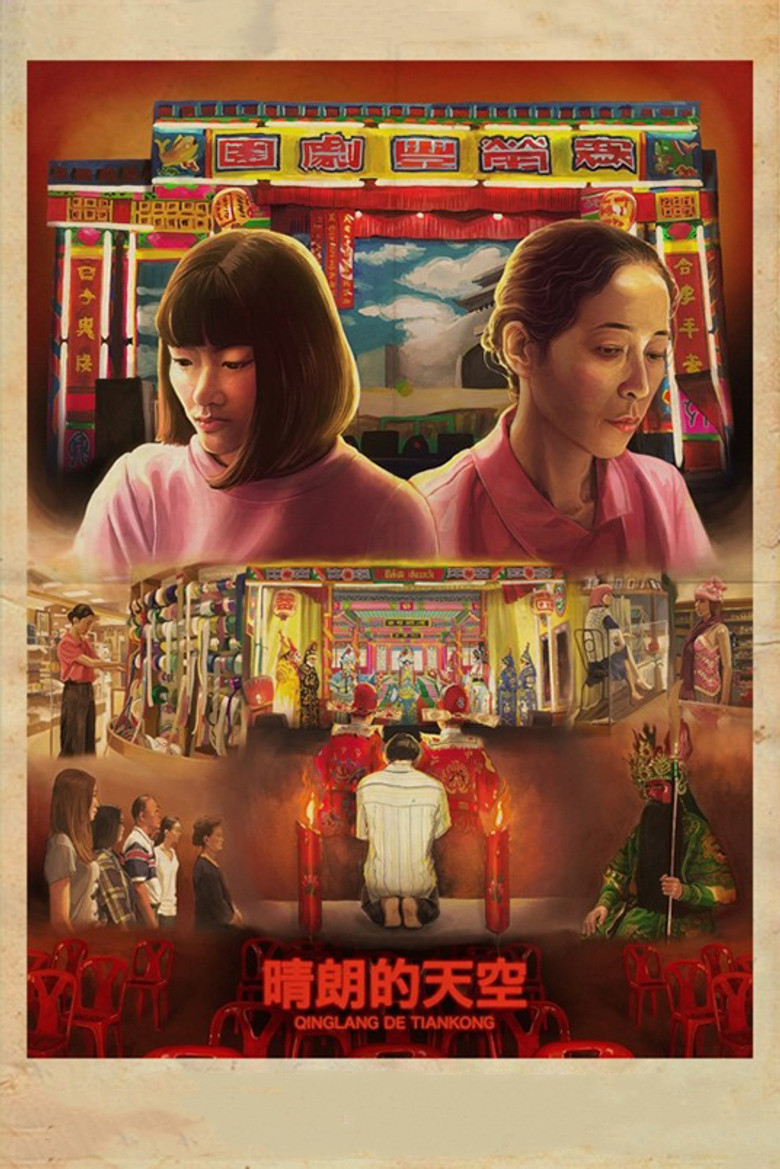 Qinglang de Tiankong poster background