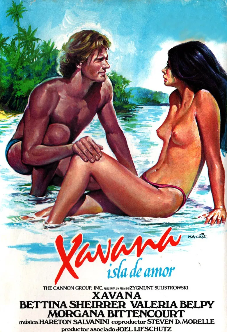 Xavana: The Island of Love poster background