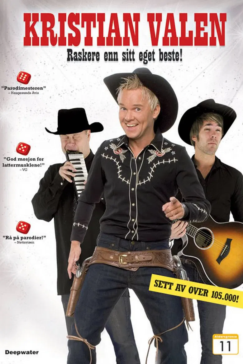 Raskere Enn Sitt Eget Beste poster background