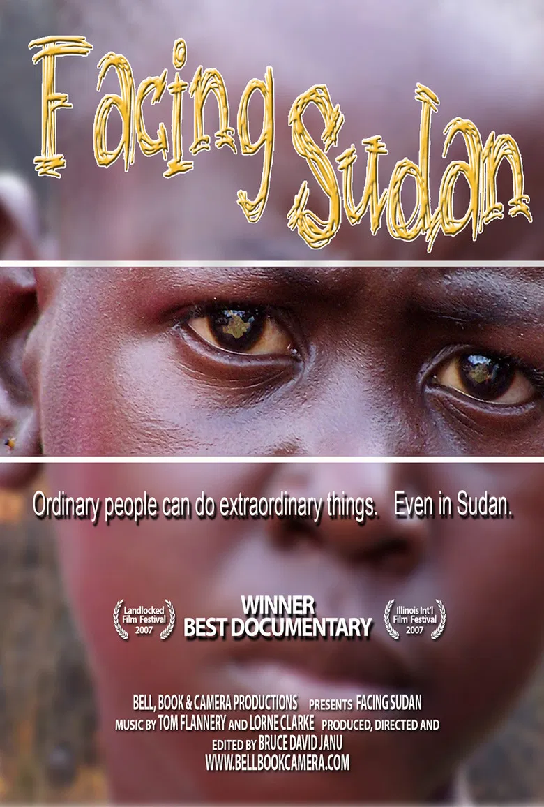Facing Sudan poster background