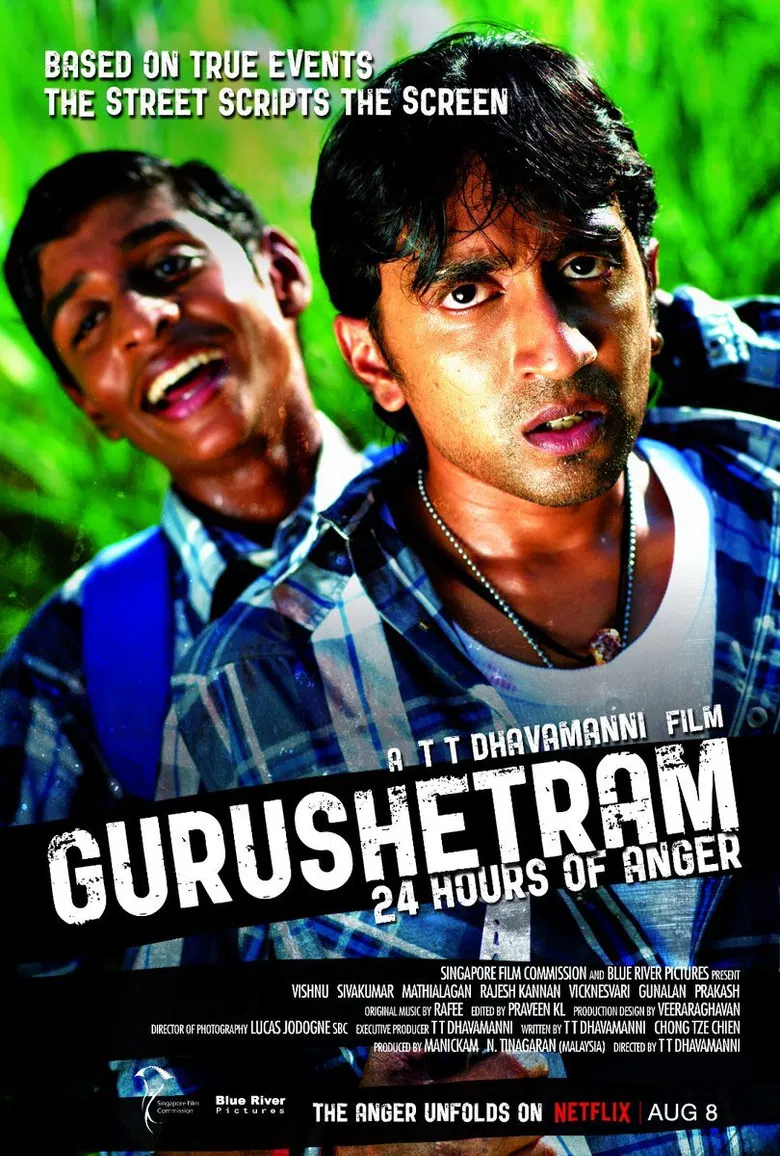 Gurushetram – 24 Hours of Anger poster background