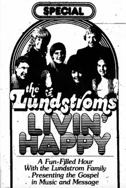 The Lundstroms Livin' Happy poster background