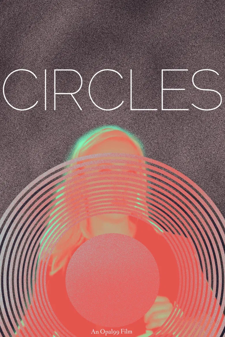 Circles poster background