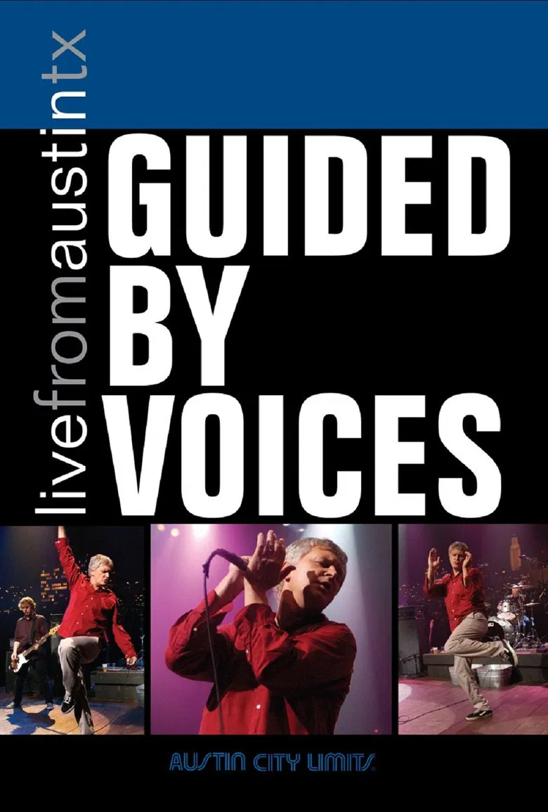 Guided by Voices: Live from Austin TX poster background