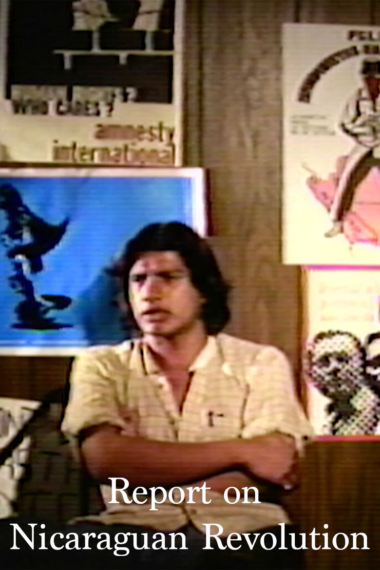Report on Nicaraguan Revolution poster background