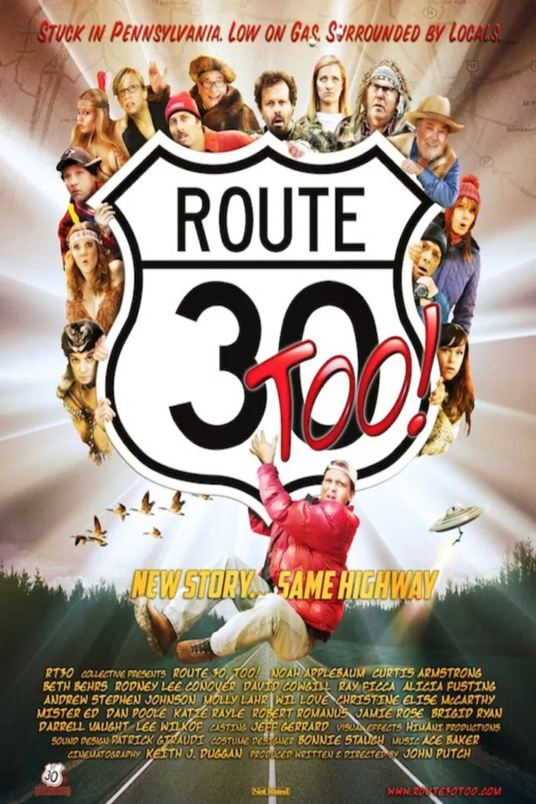 Route 30, Too poster background