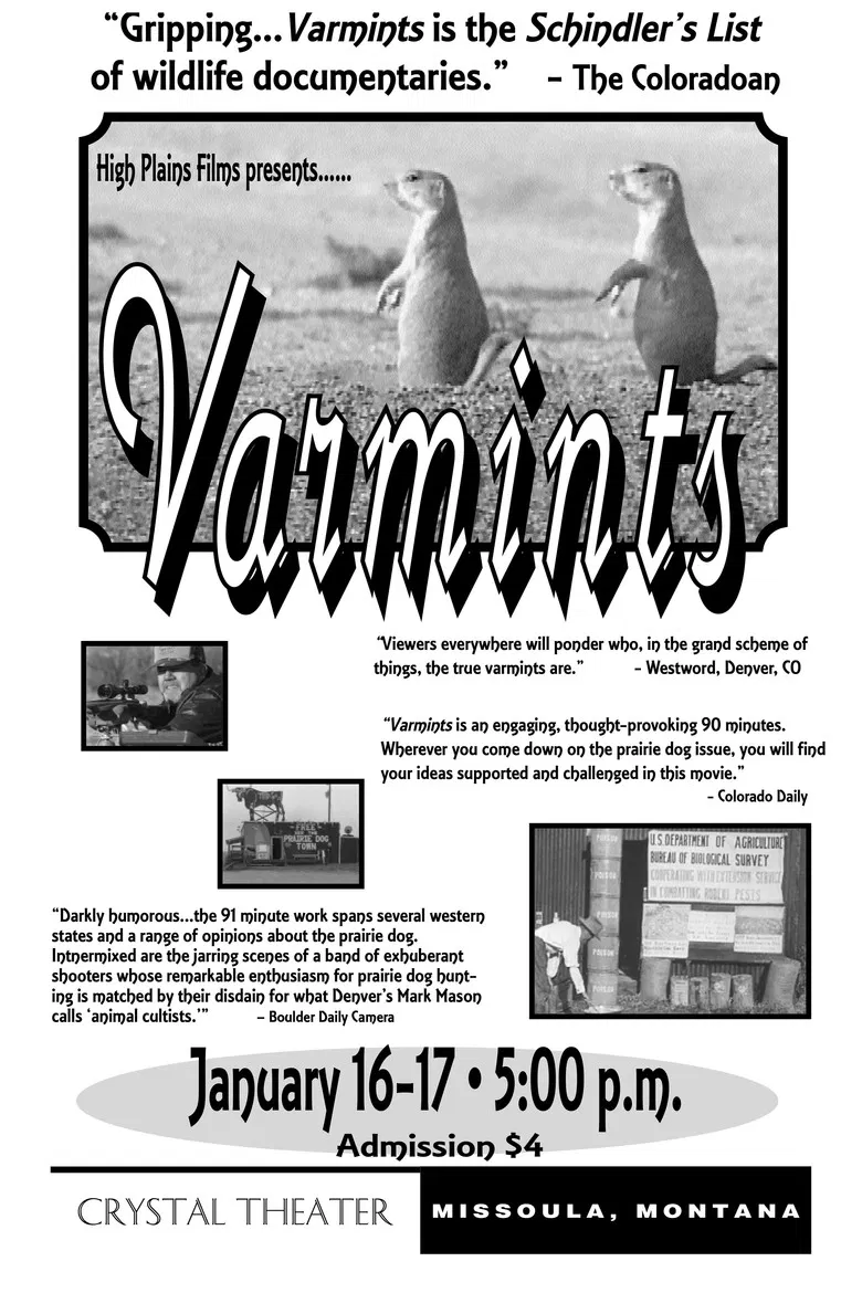 Varmints poster background