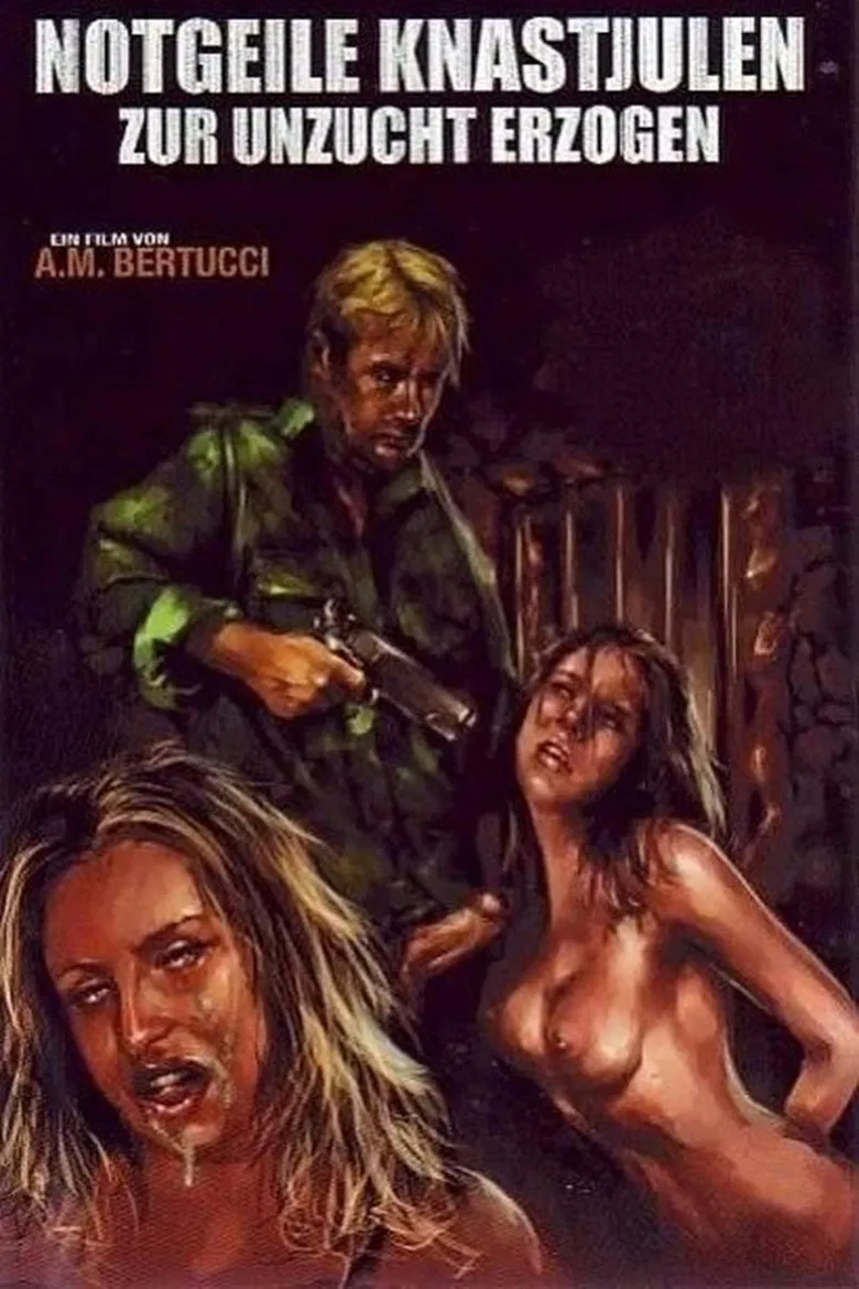 Notgeile Knastjulen - Zur Unzucht erzogen poster background