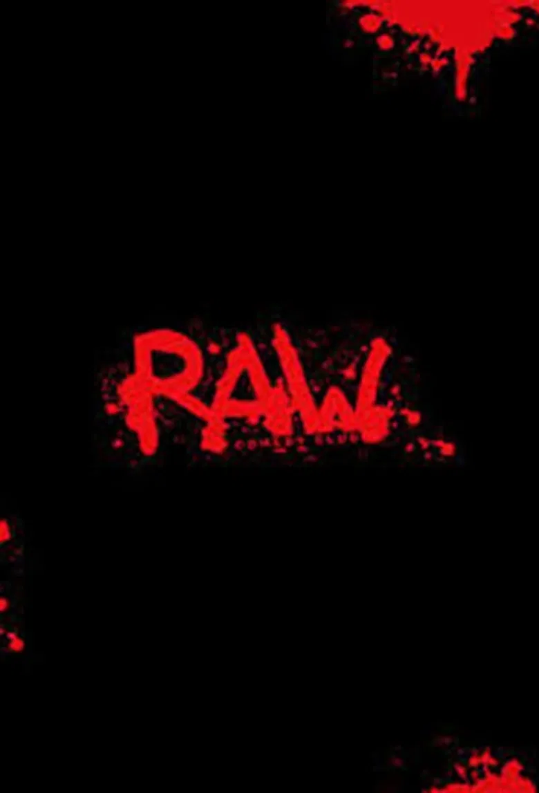 RAW comedy club poster background