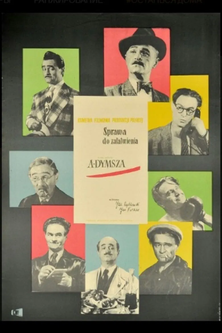 Sprawa do załatwienia poster background