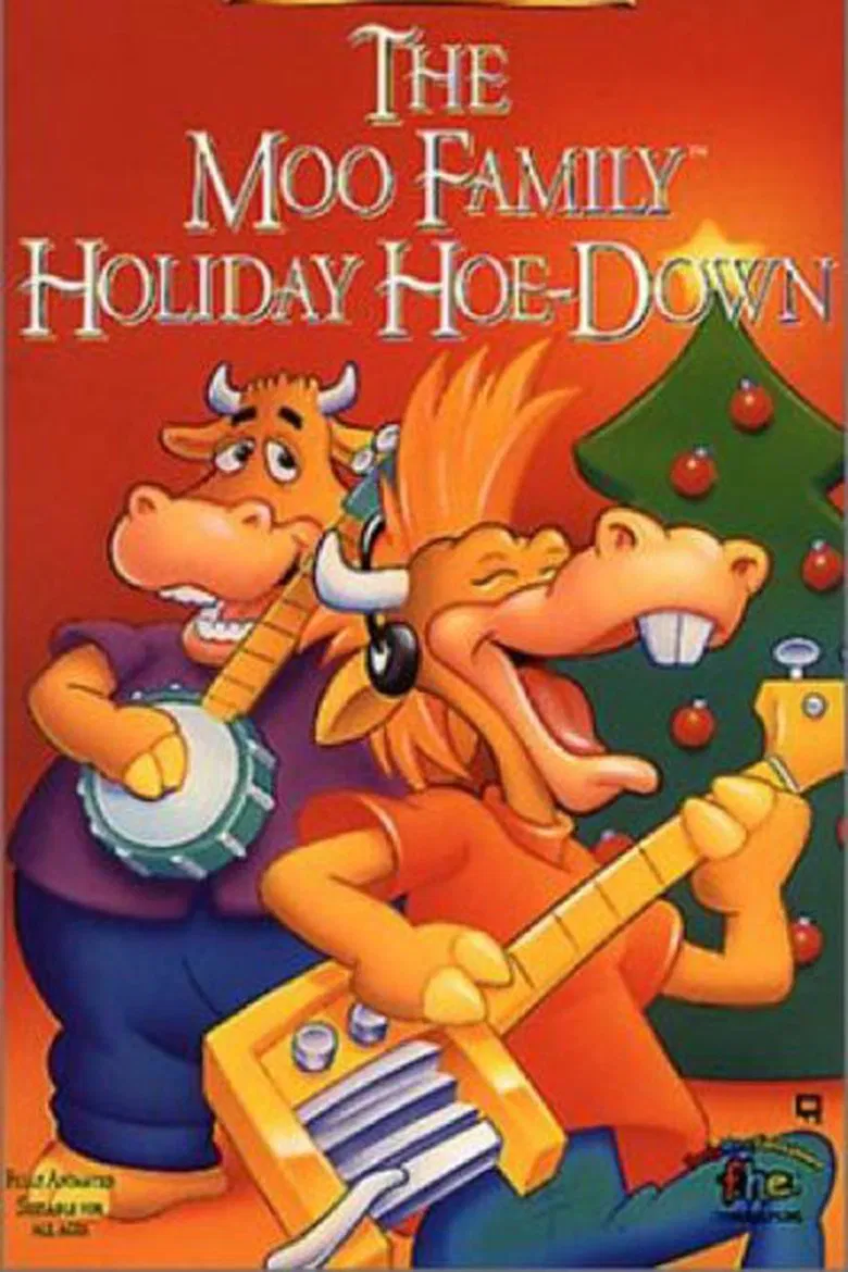 The Moo Family Holiday Hoe-Down poster background