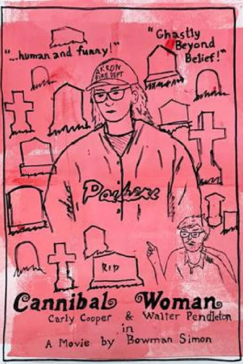 Cannibal Woman poster background