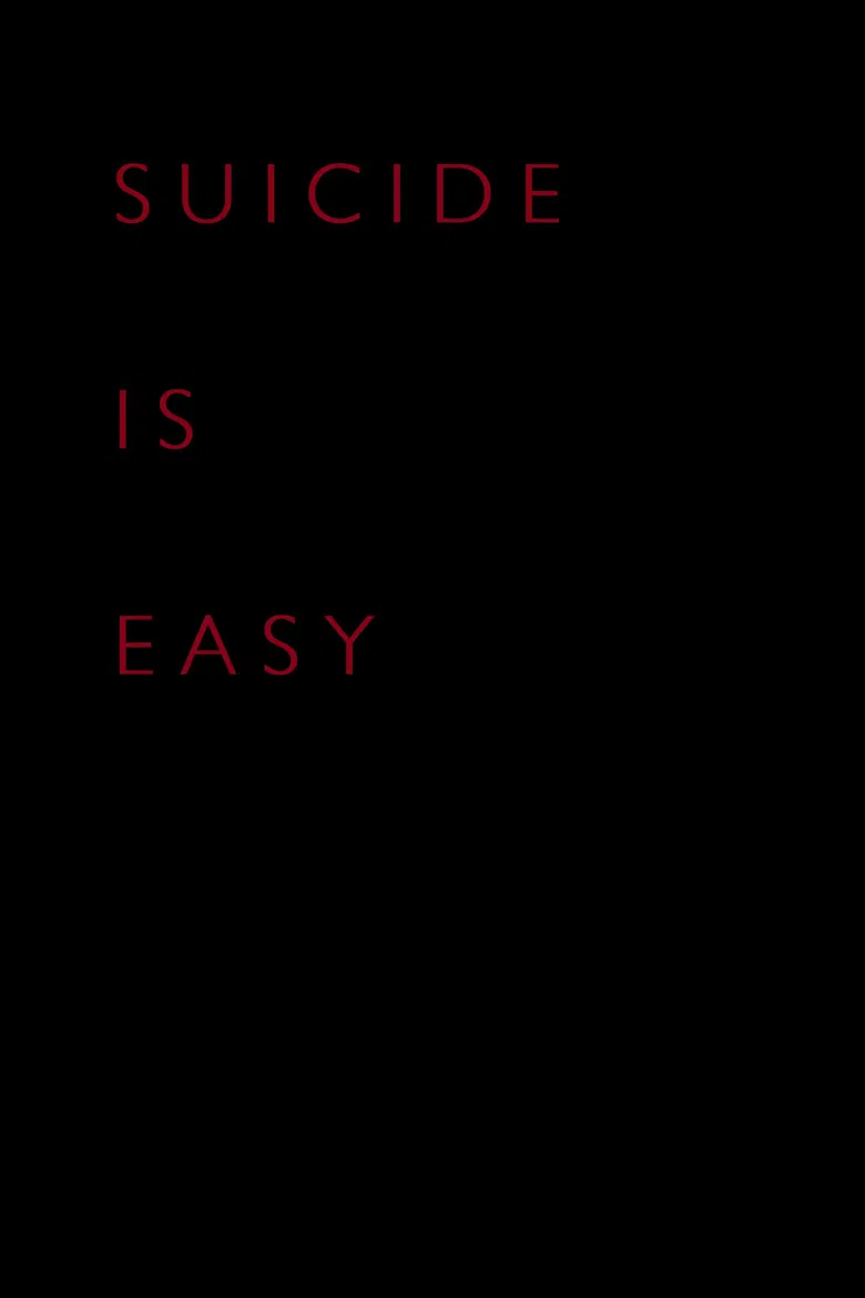 Suicide Is Easy poster background