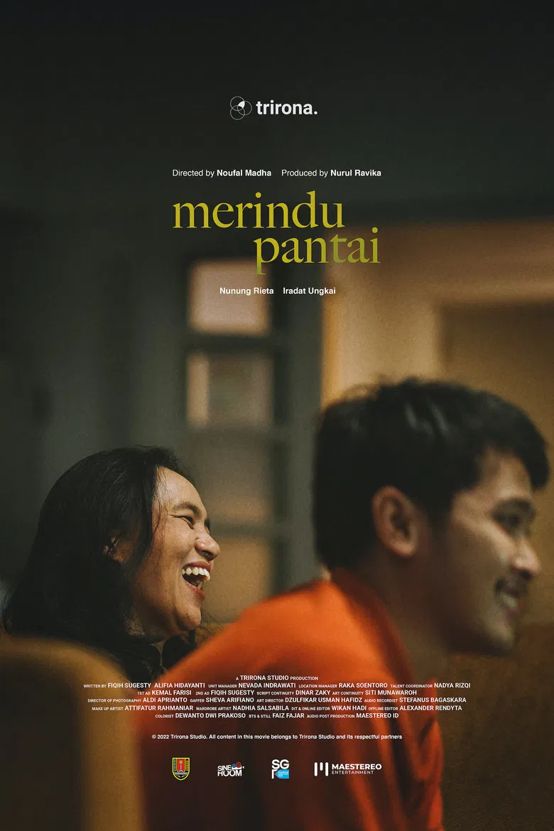 Merindu Pantai poster background