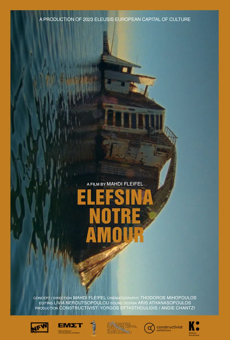 Elefsina Notre Amour poster background