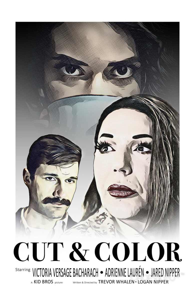 Cut & Color poster background