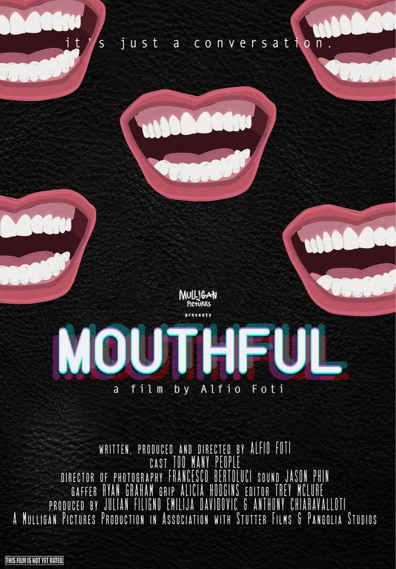 Mouthful poster background
