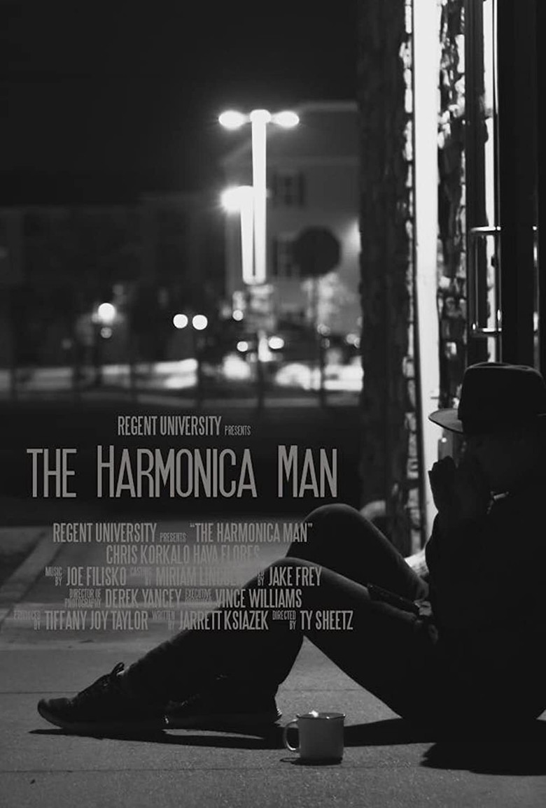 Harmonica Man poster background