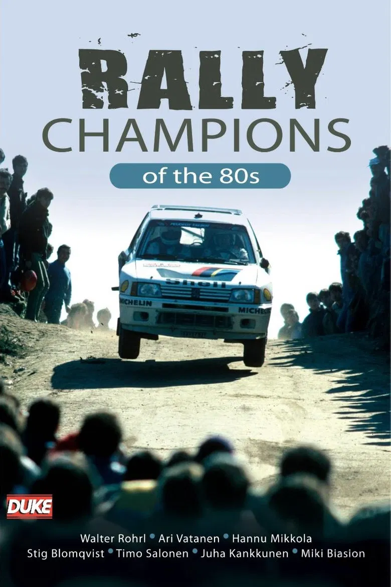 Rally Champions of the 80's poster background