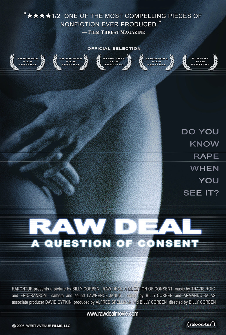 Raw Deal: A Question Of Consent poster background