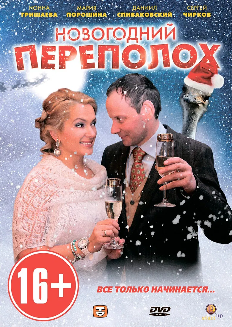 Новогодний переполох poster background