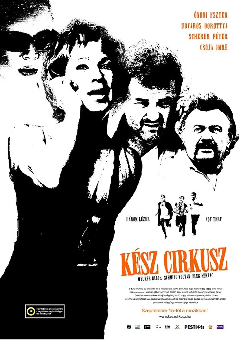 Kész cirkusz poster background