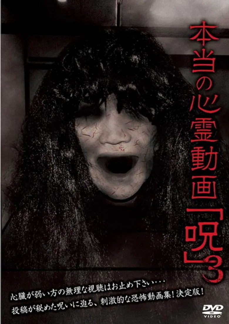 Hontō no Shinrei Dōga 'Noroi' 3 poster background