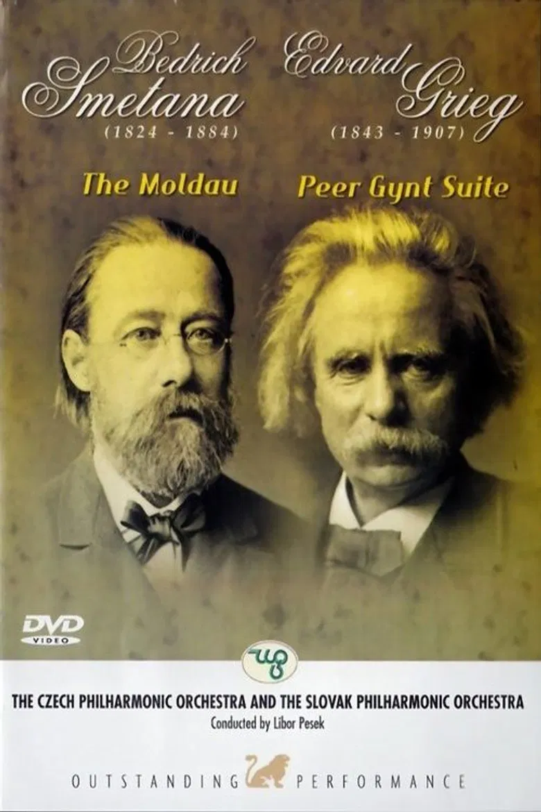 Bedrich Smetana: The Moldau / Edvard Grieg: Peer Gynt Suite poster background