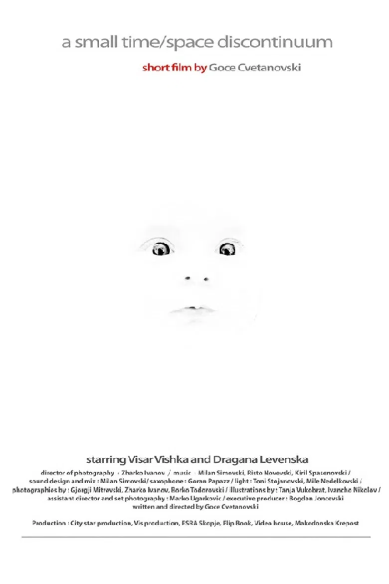 A Small Time/Space Discontinuum poster background