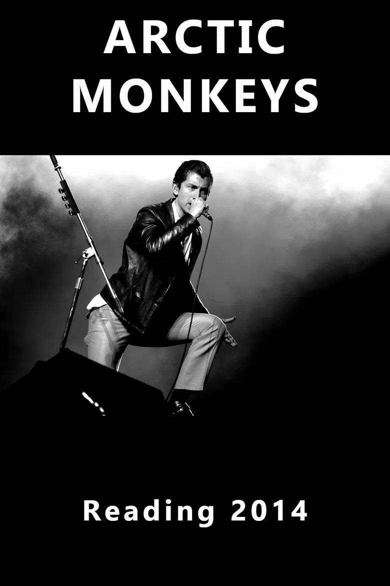 Arctic Monkeys at Reading poster background