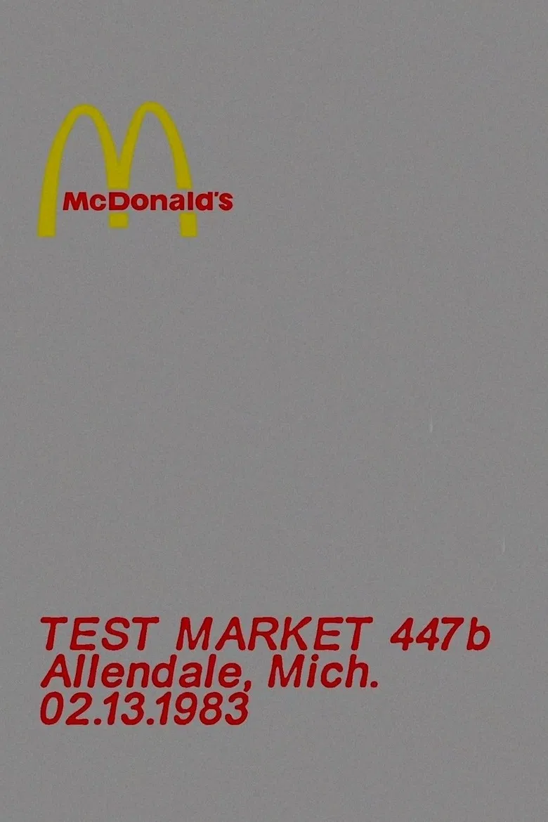 McDonald's Test Market 447b poster background