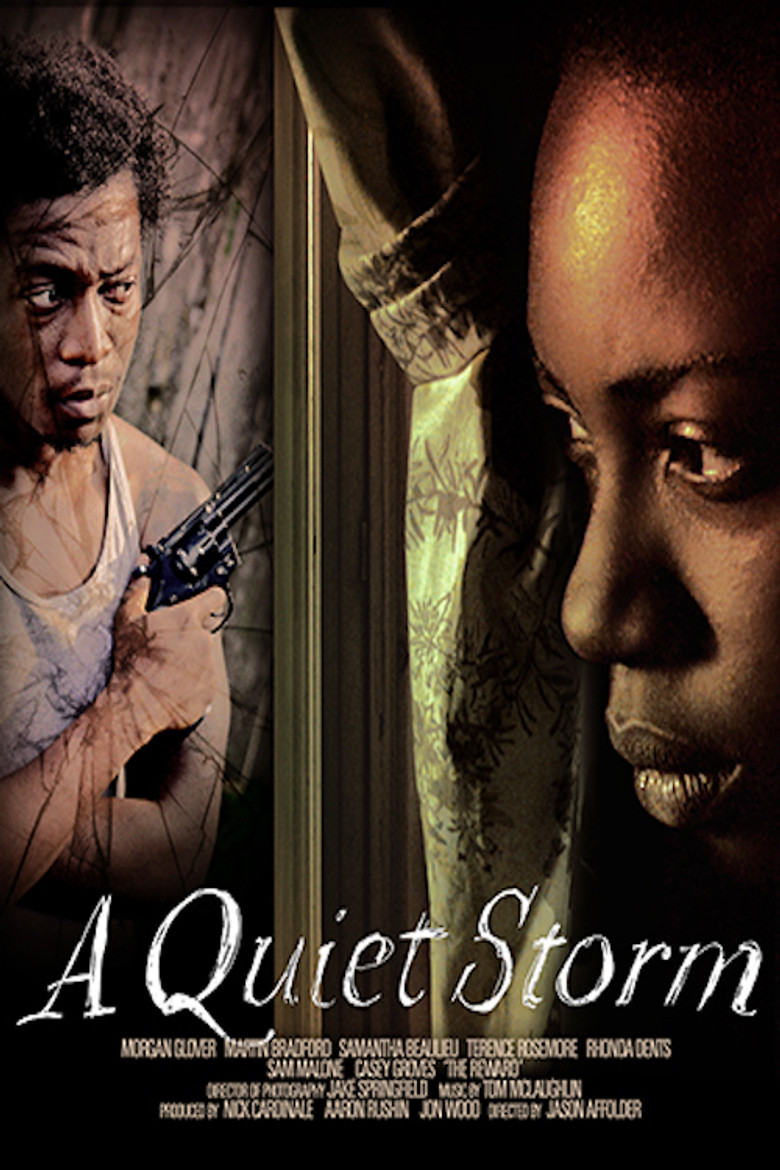 A Quiet Storm poster background