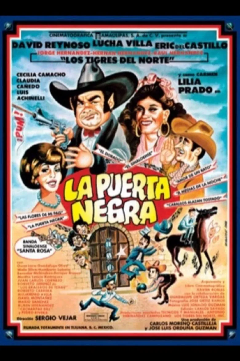 La Puerta Negra poster background