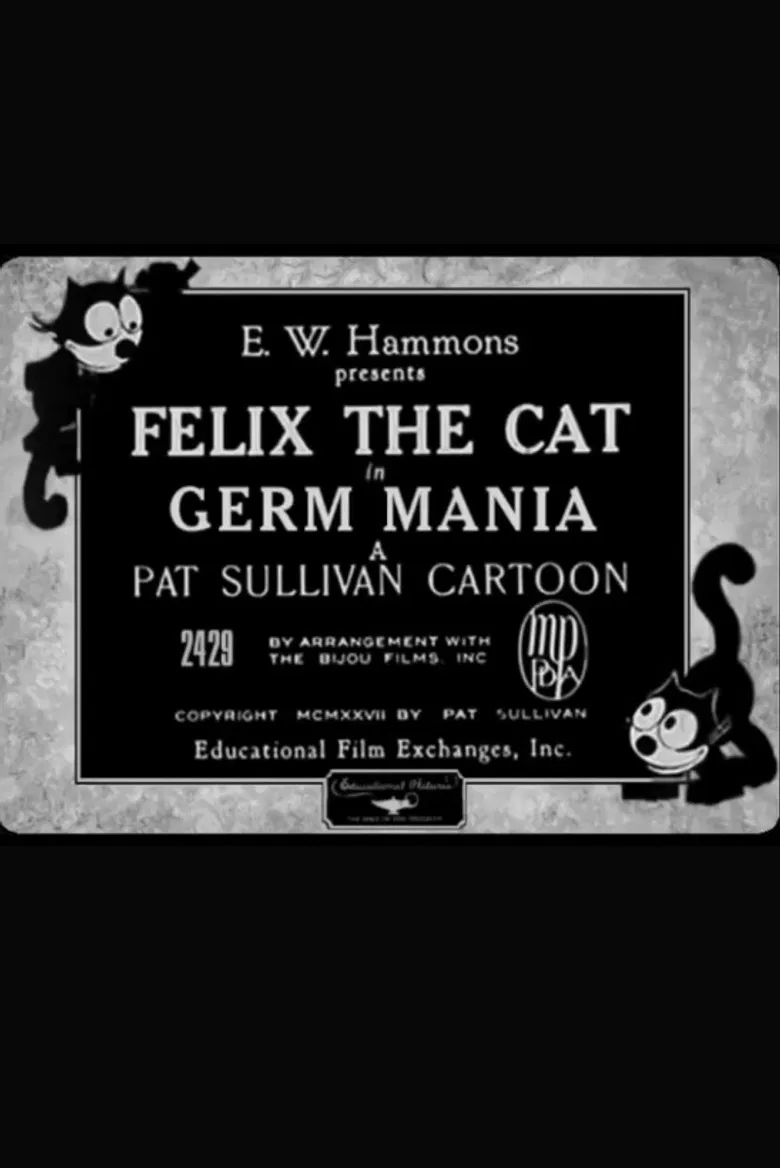 Germ Mania poster background