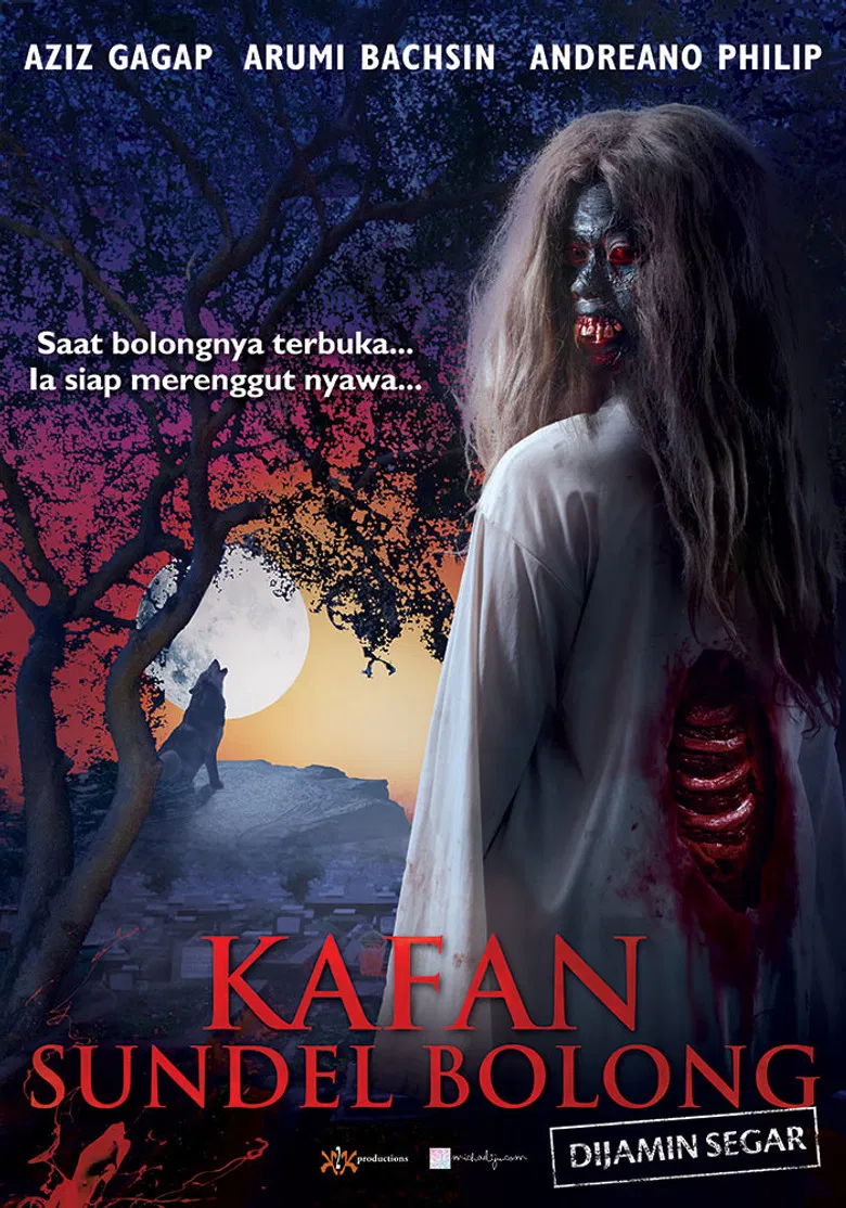 Kafan Sundel Bolong poster background