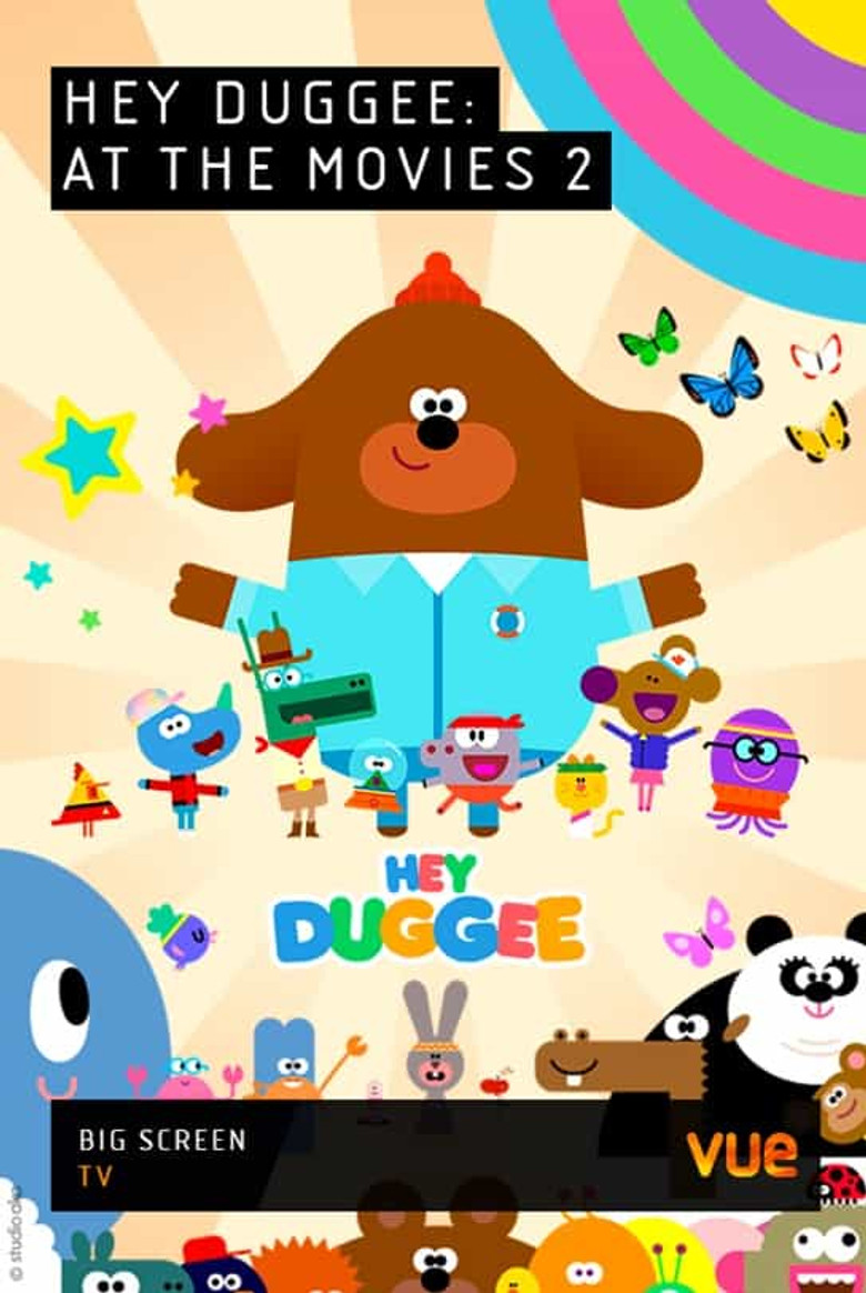 Hey Duggee at the Movies 2 poster background