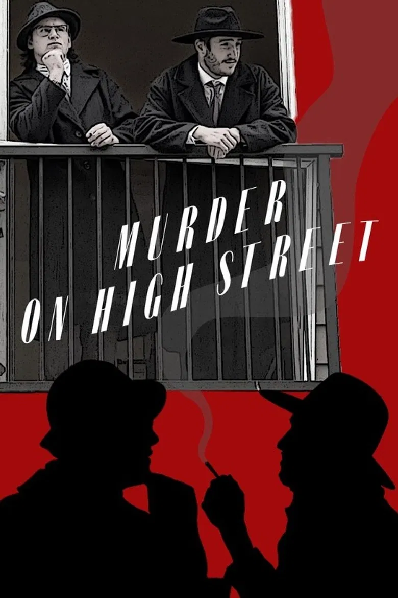 Murder on High Street poster background