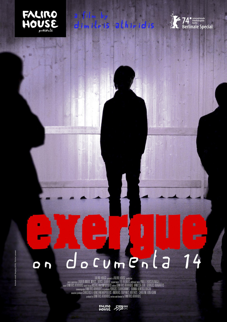 exergue – on documenta 14 poster background