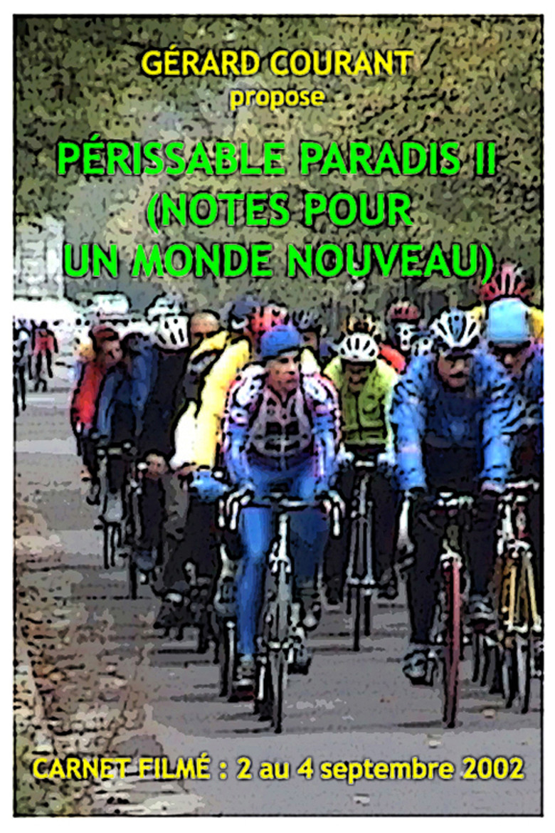 Périssable paradis II (Notes pour un monde nouveau) poster background
