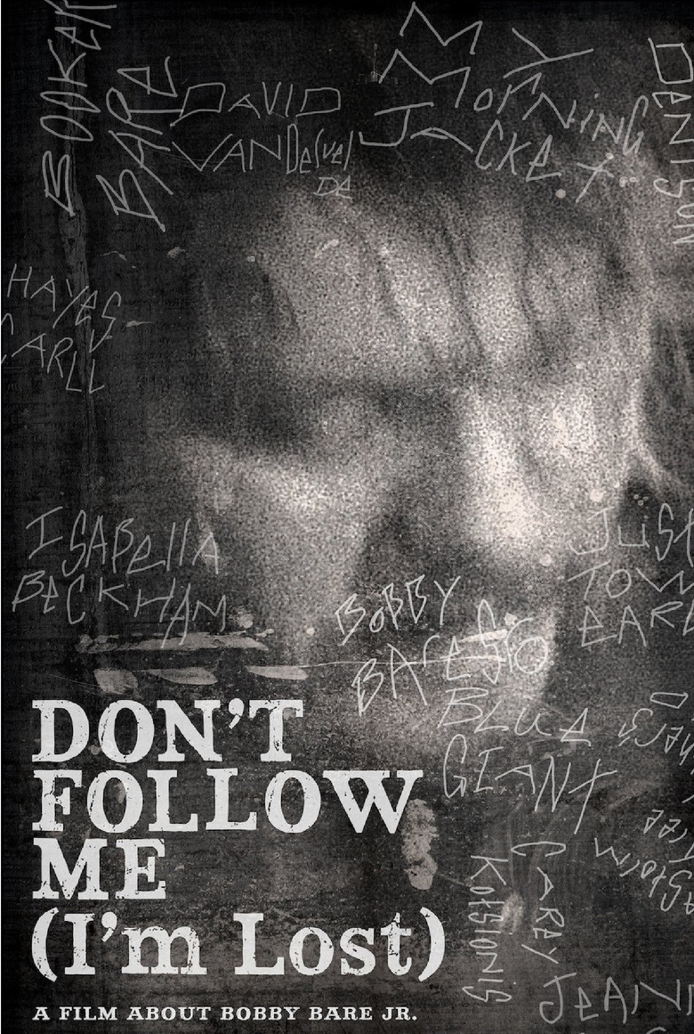 Bobby Bare Jr: Don't Follow Me (I'm Lost) poster background