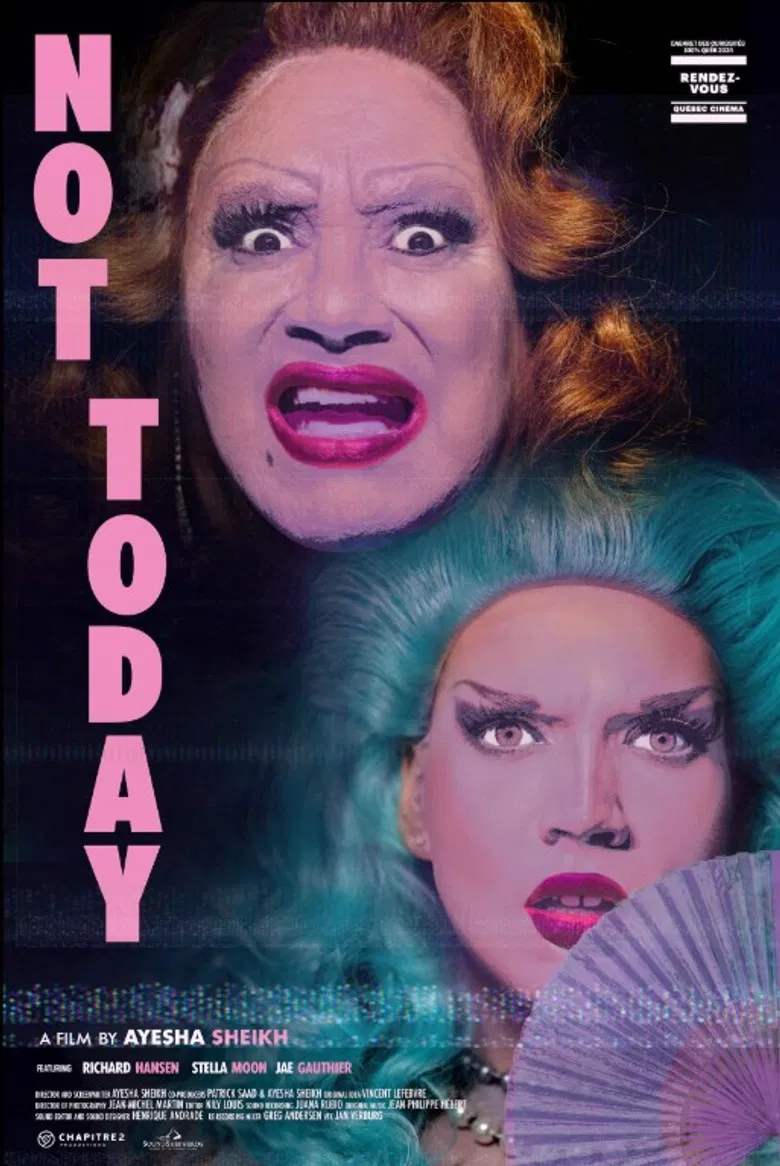 Not Today poster background