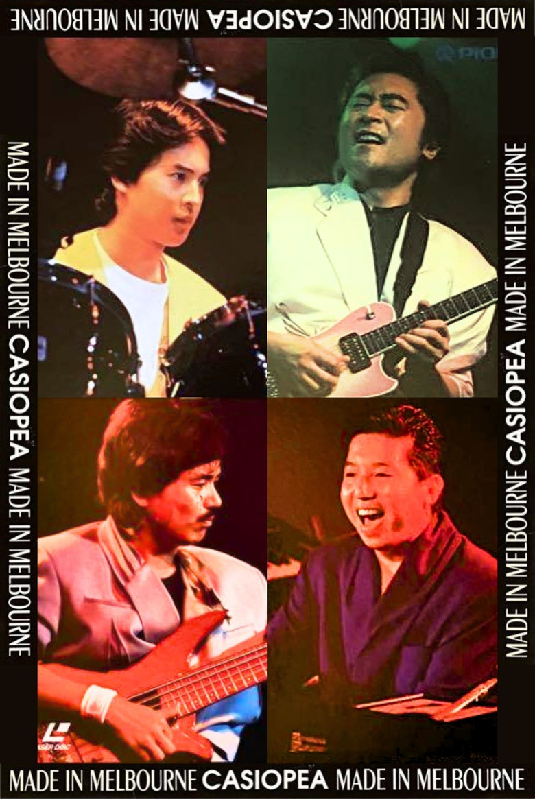 Casiopea: Made in Melbourne poster background