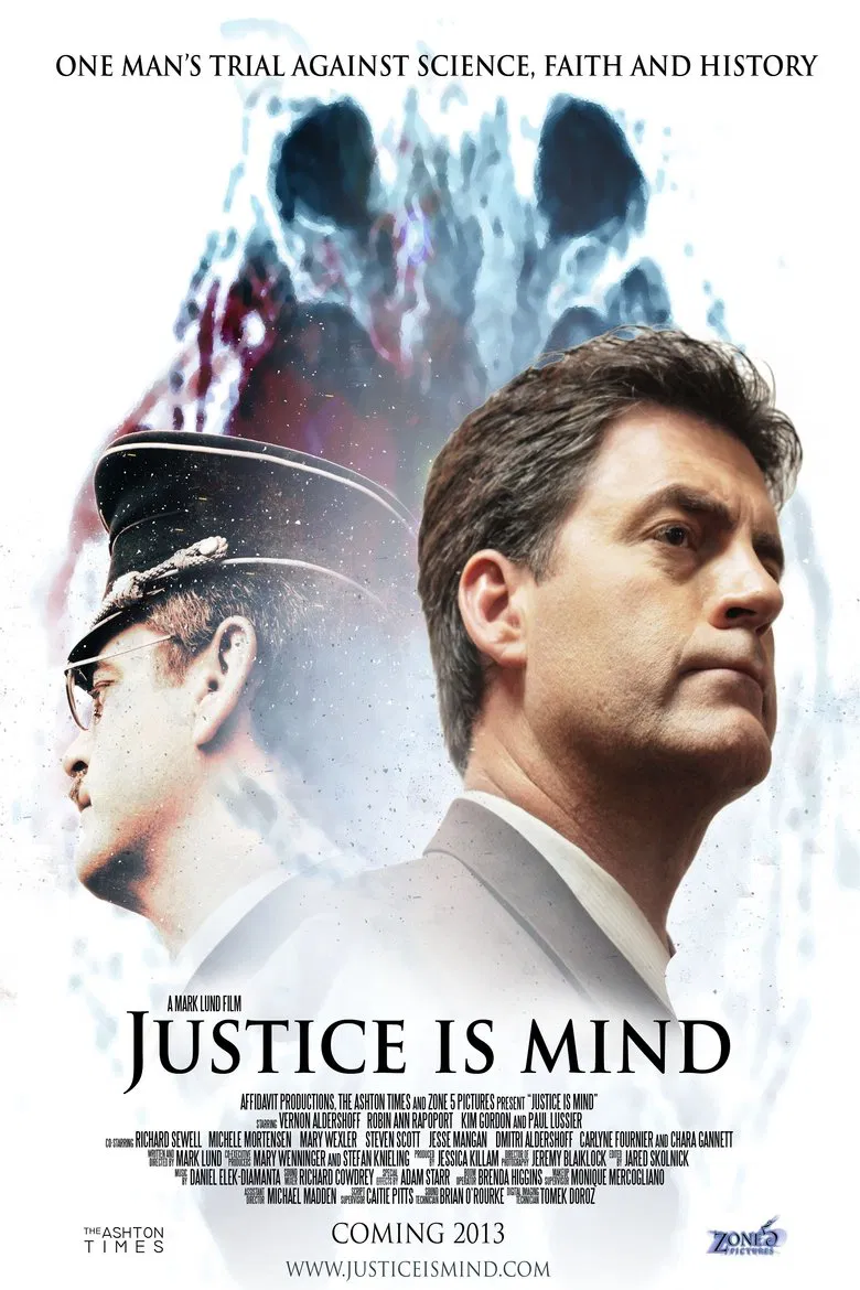 Justice Is Mind poster background