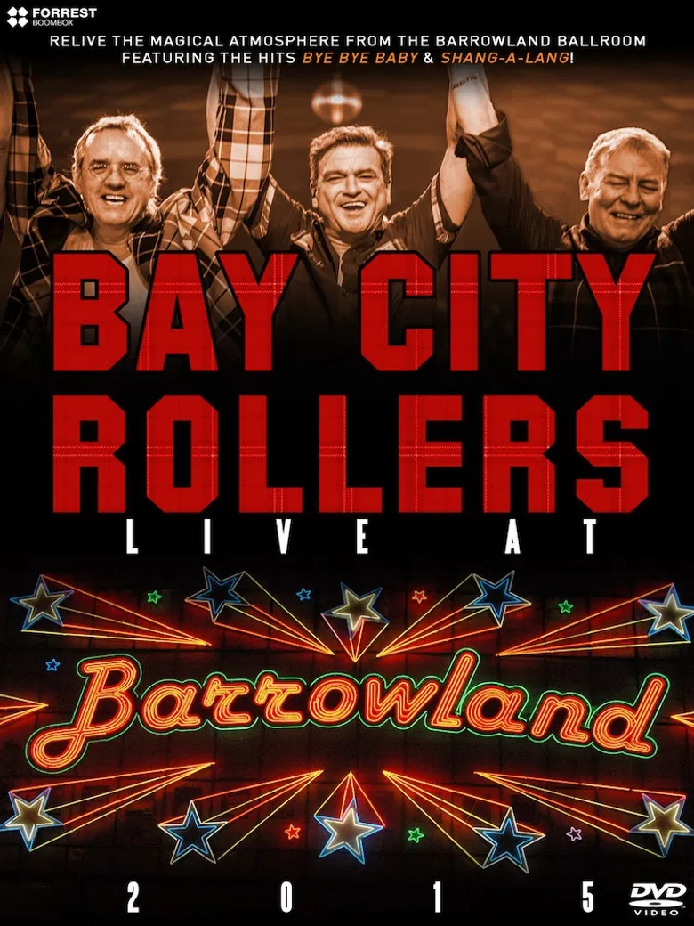Bay City Rollers: Live at Barrowland poster background