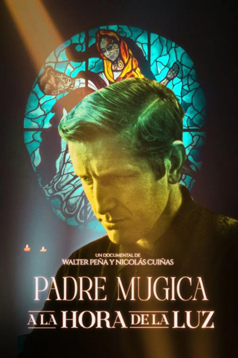 Padre Mugica, a la hora de la luz poster background