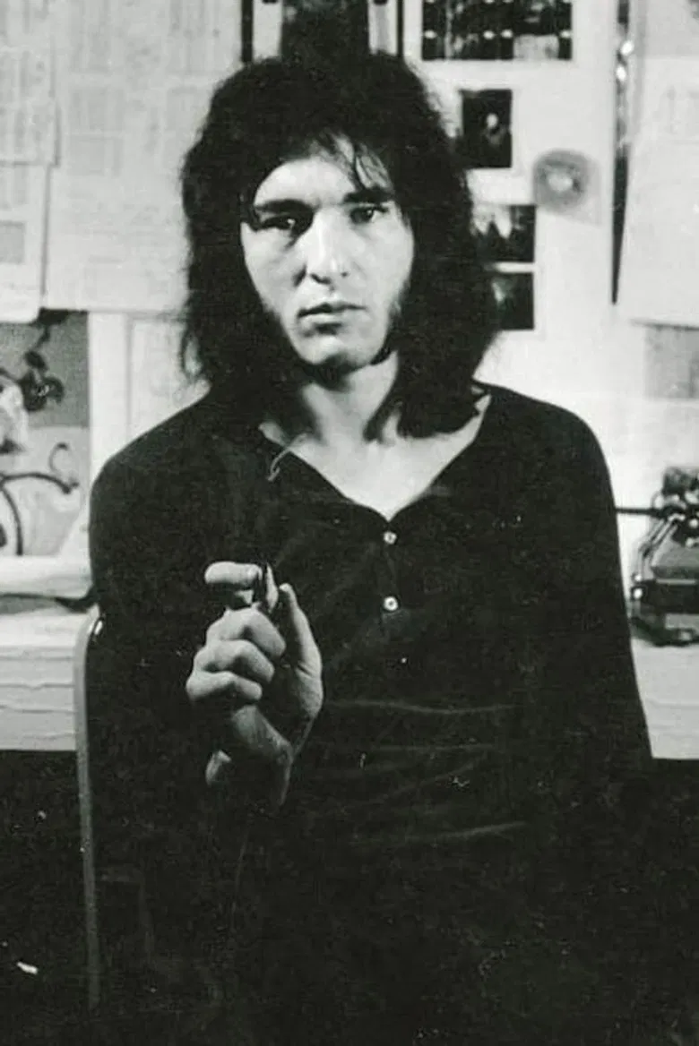 Paul Sharits Interview with Gerard O'Grady poster background